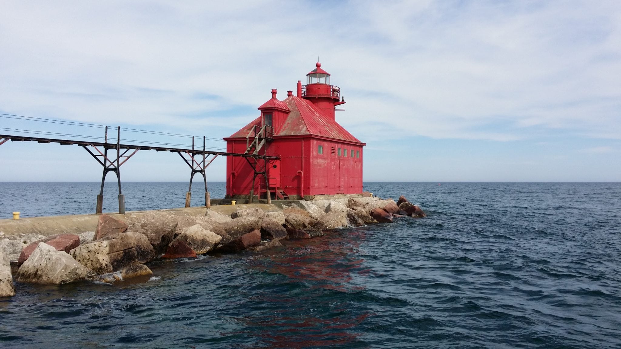 A Lighthouse in Door County